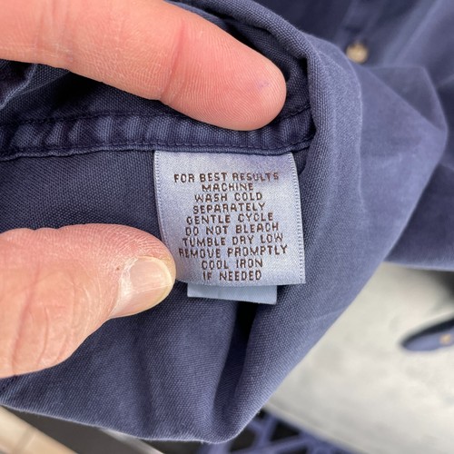 Peter Millar Mens XXL Mountainside Silk Cotton Blend Button Down Shirt Blue NWT - Picture 13 of 21