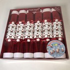 Robin Reed 13" Crackers, Racing Santa - Box of 6 (71904)