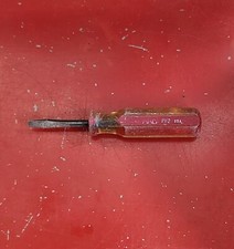 Mac Tools Vintage Flat Tip Screwdriver 2" Blade 1/4" Tip Model PH2 USA