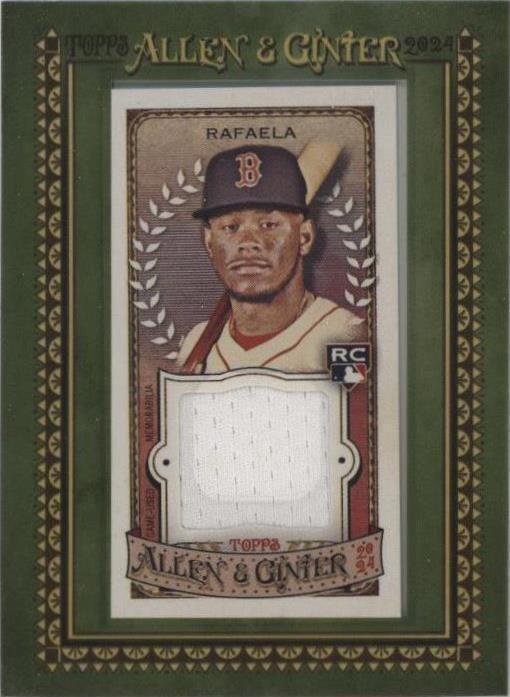 2024 Topps Allen & Ginter - Ceddanne Rafaela #MFR-CRA - 1 of 1
