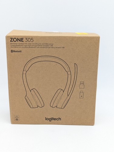 Logitech Zone 305 Wireless Bluetooth Headset Black (981-001450) - Afbeelding 11 van 13