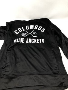 Columbus-Blue-Jackets-Youth-Hoodie-Size-Performance-Sweatshirt-NHL-Size-Medium