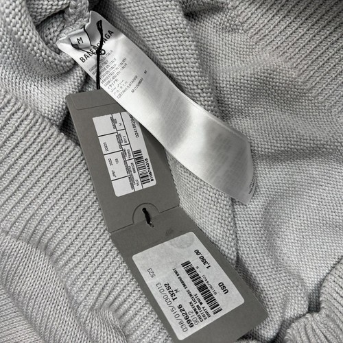Balenciaga Embro Knit Crewneck (Dirty White Colorway) - Picture 5 of 5