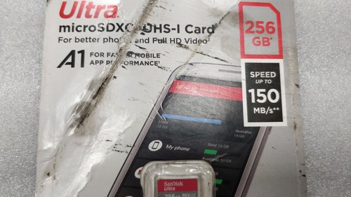 Genuine SanDisk Ultra MicroSDXC UHS-I Card 256GB 150 MB/s NEW & SEALED! - Picture 3 of 12