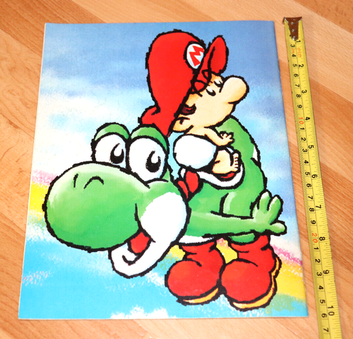 1995 Vintage Super Mario World 2 Yoshi's Island Old Nintendo SNES Comic Magazine - Picture 2 of 13