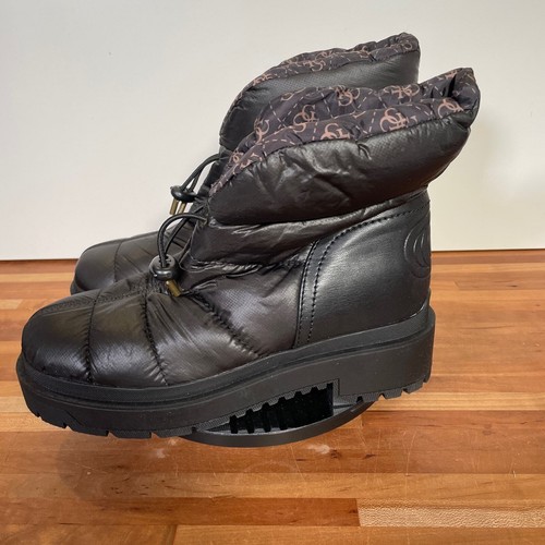Guess Leeda 2 Stivali da neve tempo freddo neri 10 m - Foto 4 di 9