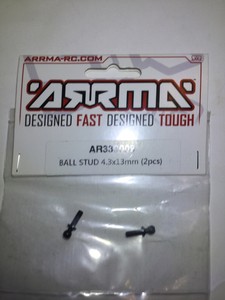 ARRMA Ar330009 Ball Stud 4.3x13mm 2 US Ship for sale online