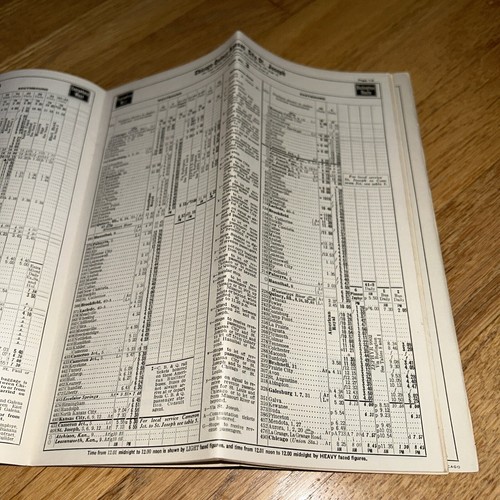 Mayo - Septiembre 1952 BURLINGTON ROUTE SYSTEM Ferrocarril HORARIO -Way of the ZEPHYRS - Imagen 7 de 11