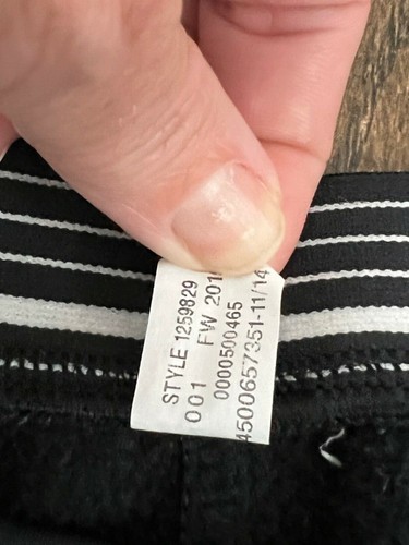 UNDER ARMOUR GIRLS BLACK PULLON STORM1 TRACK ACTIVE WARM UP PANTS MEDIUM? - Picture 7 of 10