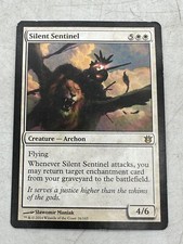 Magic the Gathering Silent Sentinel - Born of the Gods (BNG) MtG