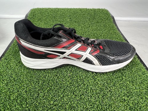 ASICS GEL-Contend 3 Men’s Size 10 Black Red Running Walking Training Athletic - Picture 6 of 8
