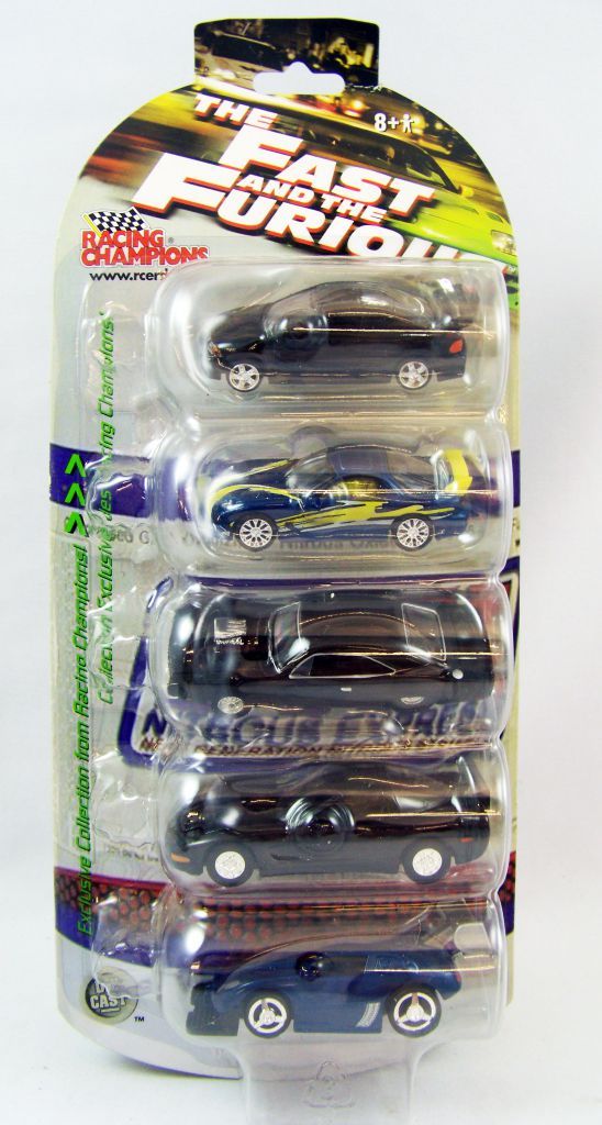 Fast & Furious - Racing Champions (ERTL) 5-Cars Collector Set (métal 1:64ème) 19 Fast & Furious - Racing Champions (ERTL) 5-Cars Collector Set (métal 1:64ème) 19