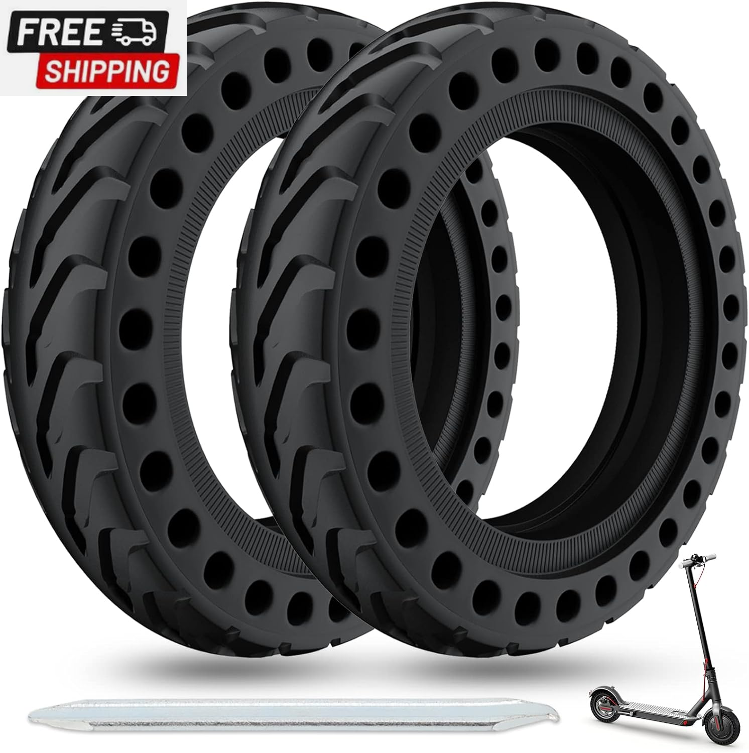 Solid Tire for Xiaomi M365 Electric Scooter Mijia Mi M365 Pro/Gotrax Gxl V2/Gotr