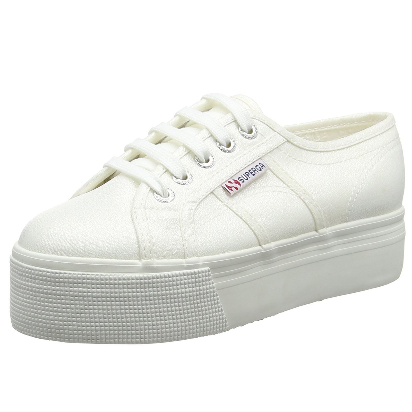 Superga 2790 Lamew blancoo Zapatillas para mujer plano Superga 2790 2790 2790 Lamew blancoo Zapatillas para mujer plano descuentos y mas