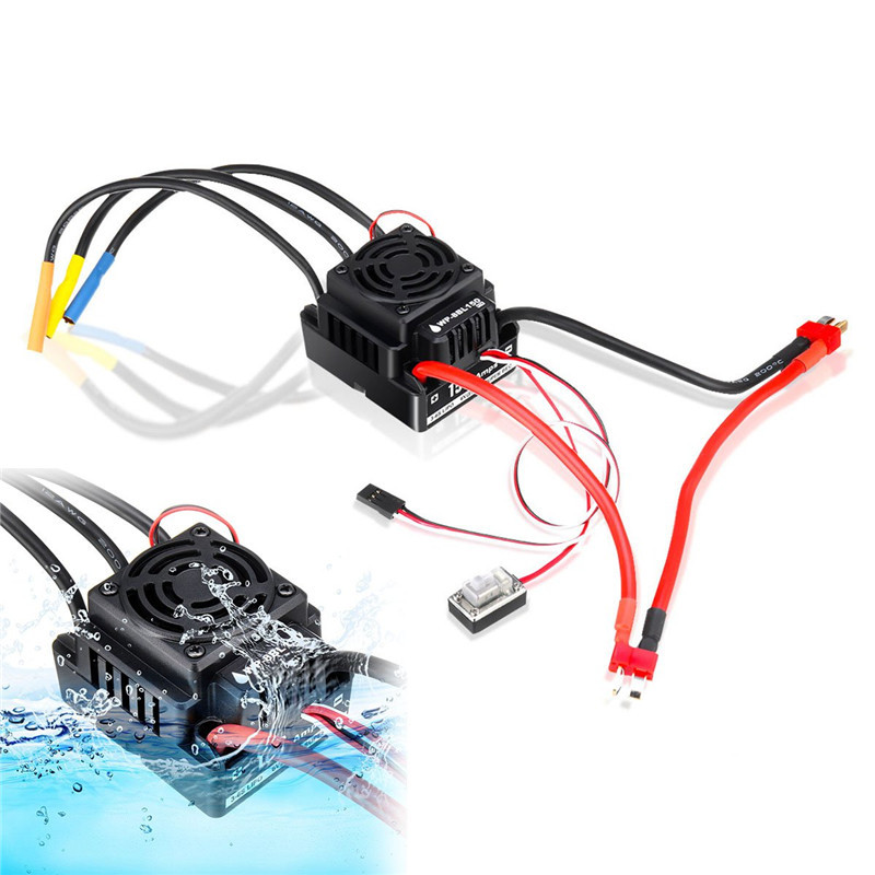 HobbyWing QuicRun WP-8BL150 negro 1 8 Brushless WaterProof 150A ESC For RC Car P HobbyWing QuicRun WP-8BL150 negro 1 8 Brushless WaterProof 150A ESC For RC Car P