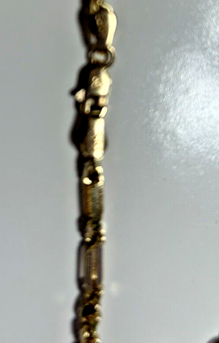 Oro Giallo 14K OROAMERICA CATENA CORDA MILANO**~20" Lunga~12,92 GRAMMI~Collana - Foto 5 di 7