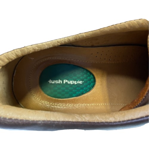 Hush Puppies Shoe Mens US 11 M Lace Up H10701 Earthy Brown Waterproof Comfort - Picture 5 of 9