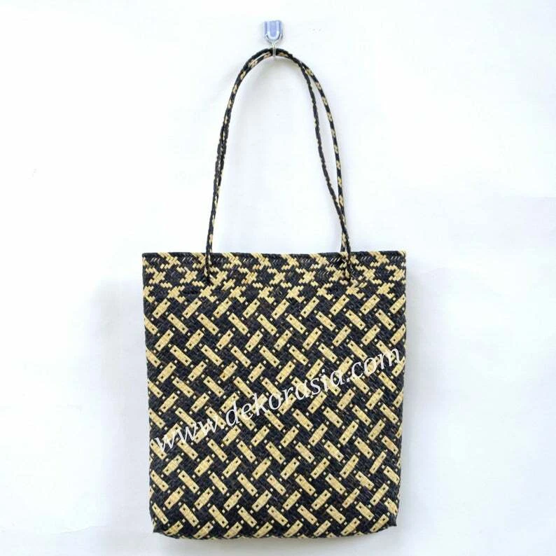 Natural woven bag sale