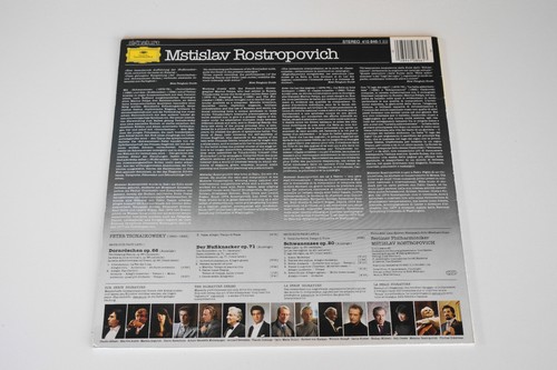 Tschaikovsky - Rostropovich - S. Beauty, S. Lake, Nutcracker 1984 German DGG. NM - Picture 7 of 11