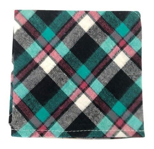 Dog Neckerchief Bandanna Neck Scarf Tartan Check Cotton Fur Baby UK Seller - Picture 10 of 21