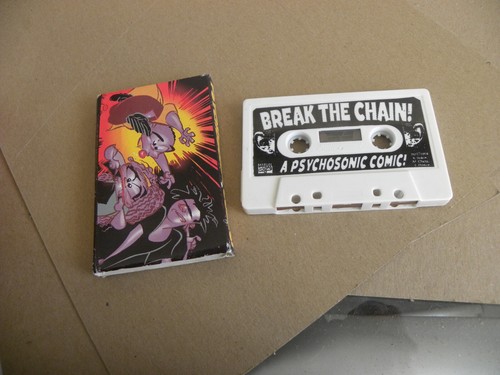Marvel Music 1994 BREAK THE CHAIN PSYCHOSONIC COMIC Audio Cassette only Hip Hop - Picture 4 of 5