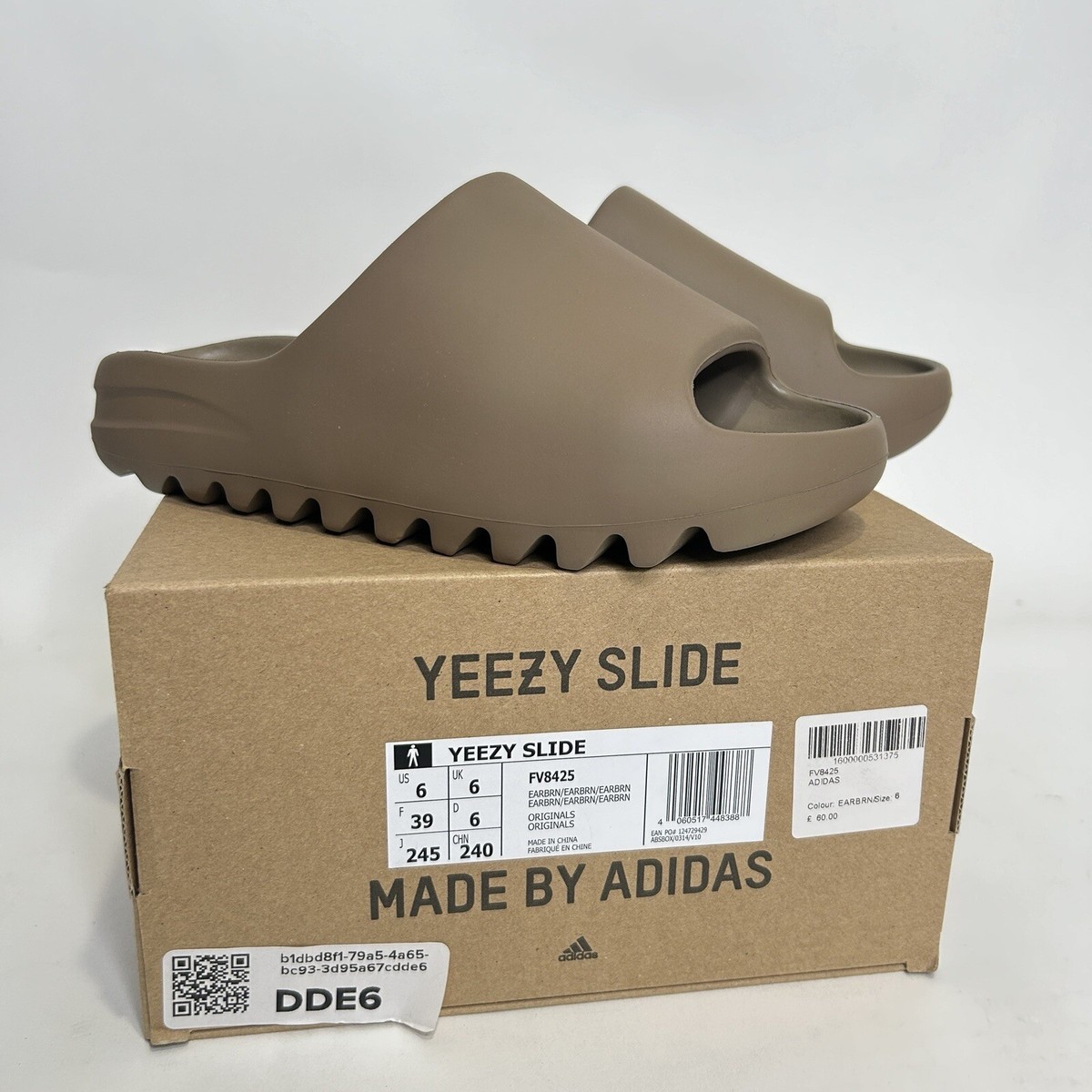 adidas Yeezy Slide 箱あり adidas Yeezy Slide “Slate Grey” ID2350 Brand New Men's 10 | eBay