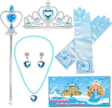 Boxed Princess Dress Up Accessories, Set of 6 Elsa for