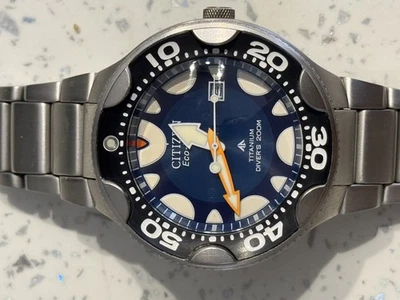 Citizen Orca Titanium Watch - Image 1 of 4