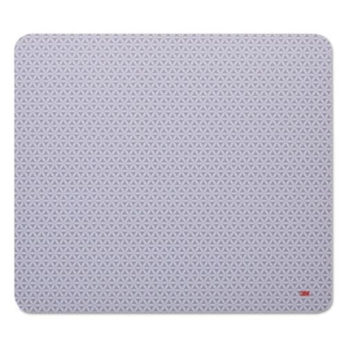 3m Precise Nonskid Reposition Bitmap Mouse Pad - Gray Bitmap - 8" - Foam - Picture 1 of 5