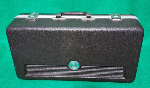 VINTAGE Reynolds Kornett/Trompete mit Koffer, Musikhalter & Mundstück Messing USA - Bild 18 von 19