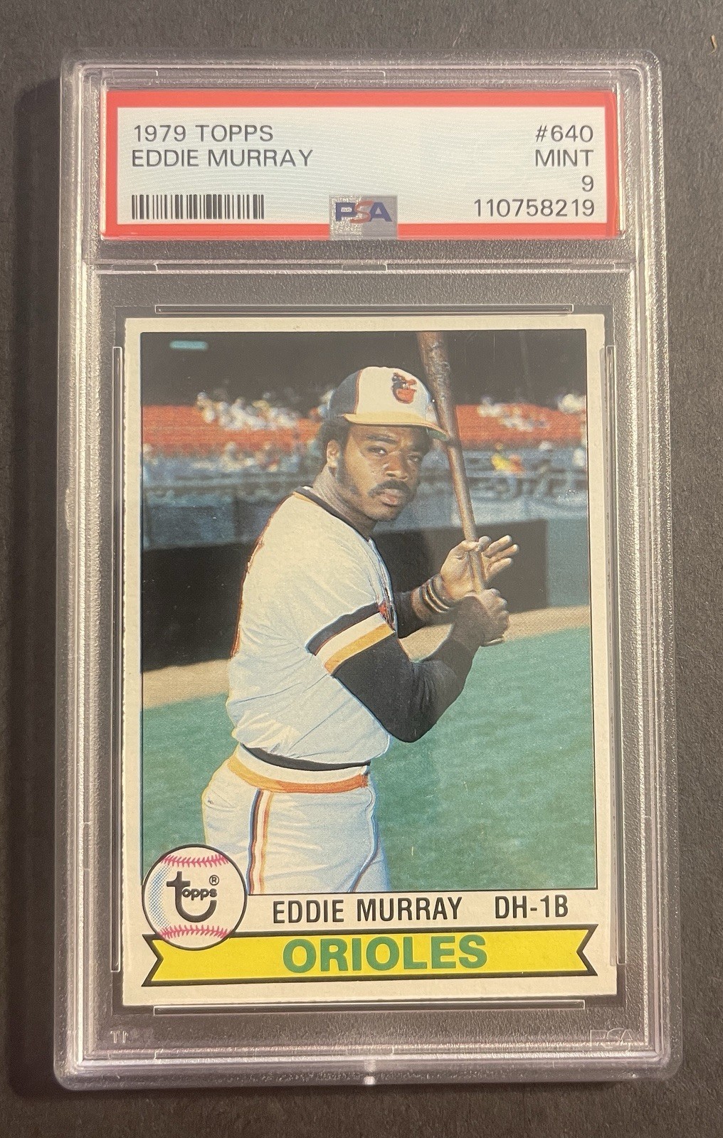 1979 Topps Eddie Murray #640 PSA 9 MINT HOF
