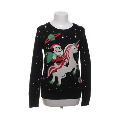 Tipsyelves, Weihnachtspullover, Größe: S, Schwarz/Mehrfarbig, Acryl #2Mr