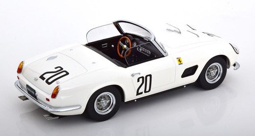 KK Scale 1/18 FERRARI 250 GT CALIFORNIA SPYDER 24H LE MANS 1960 SCHLESSER STURGI - Imagen 2 de 6