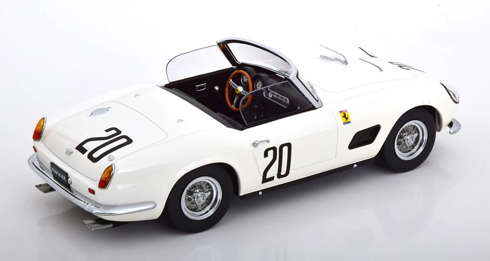 KK Scale 1/18 FERRARI 250 GT CALIFORNIA SPYDER 24H LE MANS 1960 SCHLESSER STURGI - Photo 2/4