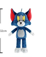 Tom and Jerry Plush Toy - 32cm - Cute Stuffed Cat  Mouse Cartoon Figures