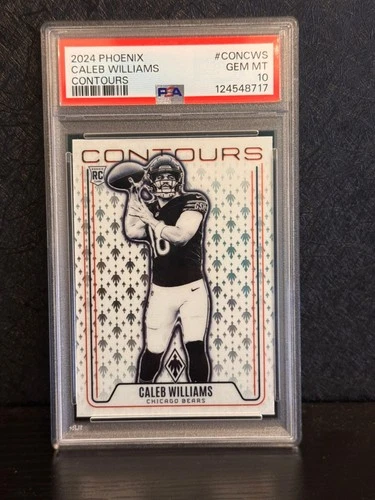2024 PANINI PHOENIX CONTOURS #CONCWS CALEB WILLIAMS ROOKIE RC PSA 10