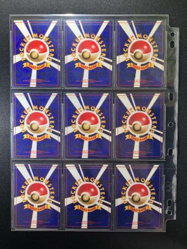 ALLE WIRBEL! Base Set 100% Komplett 102/102 Master Set Japanisch Pokemon Karten - Bild 9 von 24