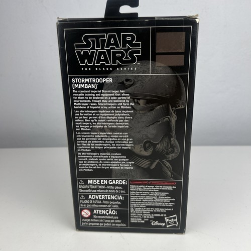Figura de acción Star Wars Black Series Stormtrooper Mimban 6" 2018 Hasbro nueva en caja - Imagen 4 de 8
