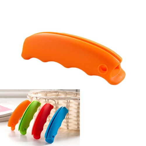 Maniglia Risparmio Alimentare Silicone Aiuto Shopping Travel Handler Porta Borsa Organizzatore - Foto 2 di 12