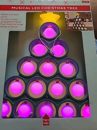 Musikalischer LED Christbaumschmuck, Farbwechsel - Bild 5 von 15