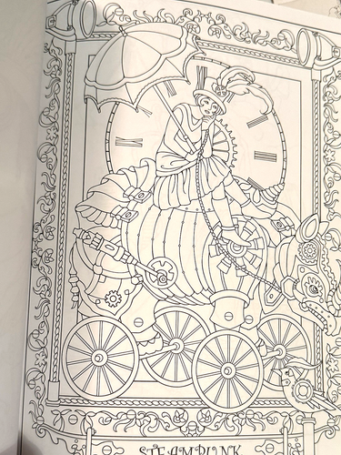 Lot Of 3 Adult Coloring Books Mixed Lot and 24 water color pencels - Bild 4 von 23