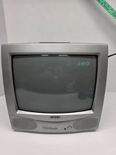 Apex 13" Retro Gaming CRT Color TV AT1302 Television NO Remote **WORKS**
