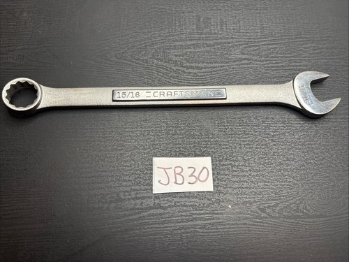 Craftsman 15/16" Combination Wrench 12 Point A-AF Series 44704 USA