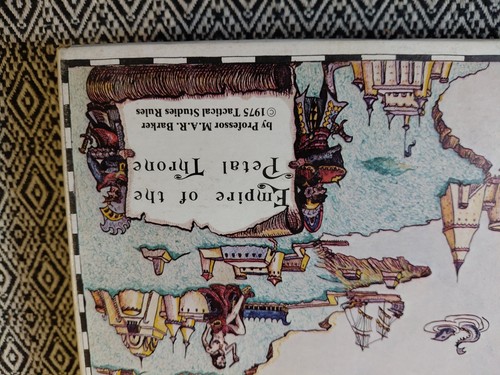 Impresión Empire of the Petal Throne, M. A. R. Barker TSR 1975 - Imagen 4 de 24