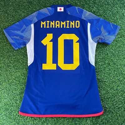 Japan 2022 Official Jersey Shirt Kit – JPN XL - Takumi Minamino