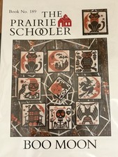 The Prairie Schooler Cross Stitch - BOO MOON