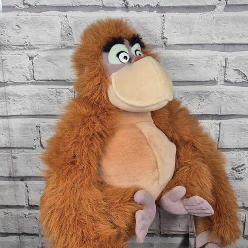 Disney The Jungle Book King Louie 13" Soft Toy Plush Orangutan Monkey Vintage - Picture 7 of 13