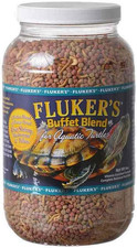 Fluker's Buffet Blend Aquatic Turtle Food Shrimp Mealworms 4 Lbs
