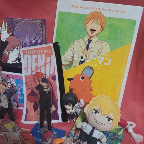 Chainsaw Man Set Collectible Anime Figures Bundle Authentic Japan Used Rare - Picture 2 of 24