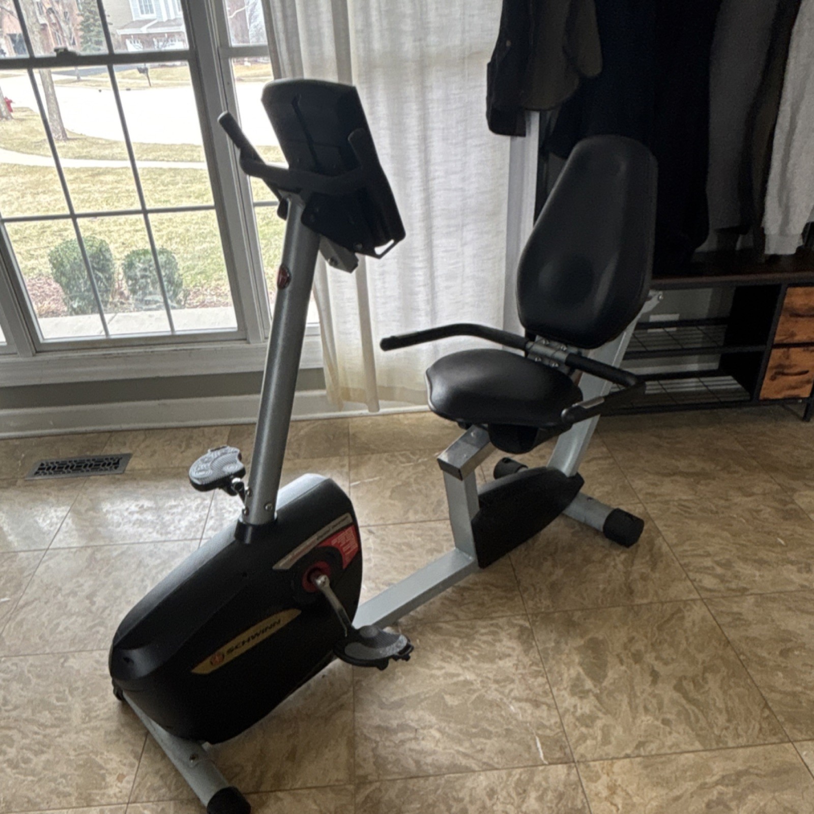 Schwinn Recumbent SR23 Exercise Bike BioFit Comfort System E